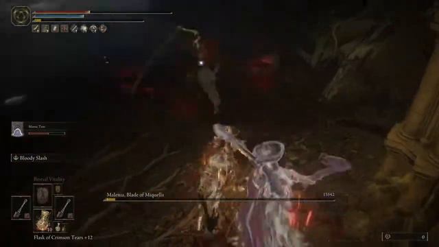 ELDEN RING™ - Melting Malenia, Serpent-God's Blood Curved Swords - Build in Description смотреть онлайн
