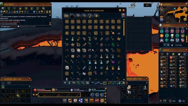 runescape: a helpfull tip for banking faster at red dragons and white berries смотреть онлайн