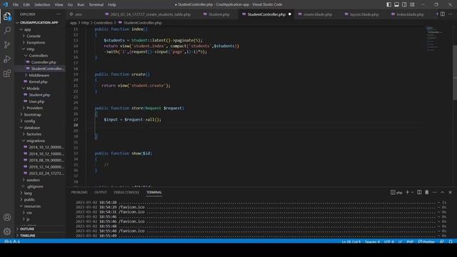 Laravel 9 Pagination Crud Project смотреть онлайн