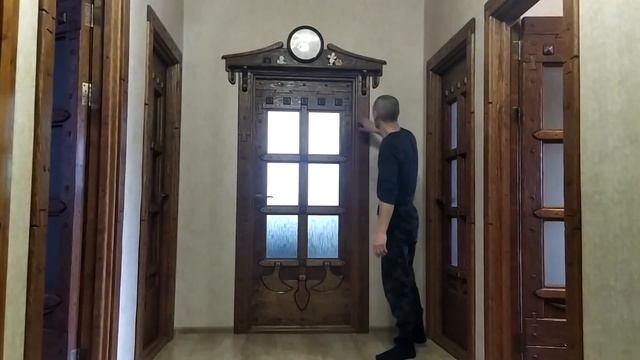 Сложный наличник для деревянных дверей. Обзор деталей. Мебель своими руками. смотреть онлайн