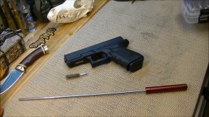 Пистолет Глок 19, Часть 1: средства и инструменты для чистки