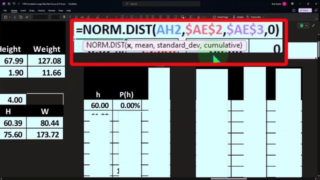 Statistics & Excel 3 Correlation Large Data Sets Focus of Z Score Relationship смотреть онлайн