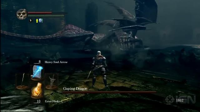 Dark Souls: Boss Strategy (w/ commentary) Gaping Dragon смотреть онлайн