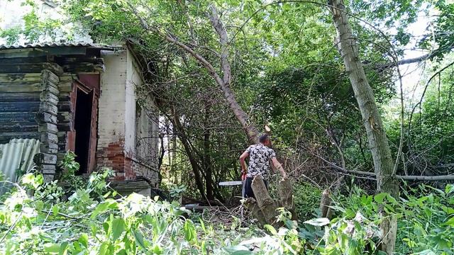 Восстановление старого заброшенного дома в деревне. смотреть онлайн