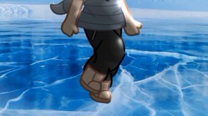 по льду, за тобой иду...