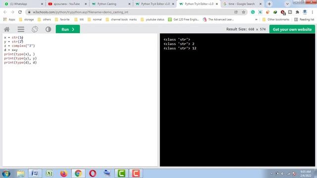 Python Casting | Python Tutorial Beginners To Advance | Python Tutorial #6 смотреть онлайн