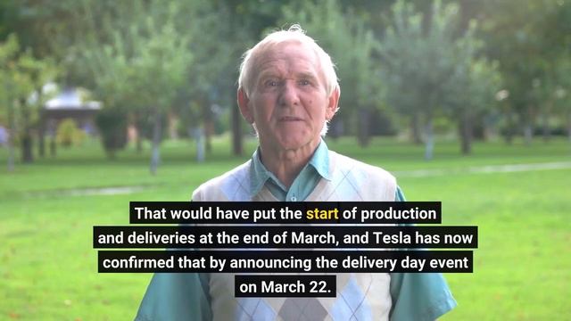Tesla Confirms Giga Berlin Model Y Deliveries Will Start March 22 смотреть онлайн