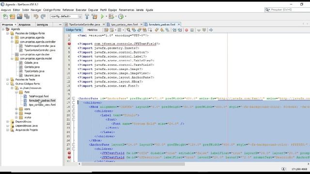 AgendaFX- Aula 014 - Formulário de Tipo de Contato смотреть онлайн