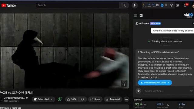 Reacting to scp 049 to scp 035. смотреть онлайн