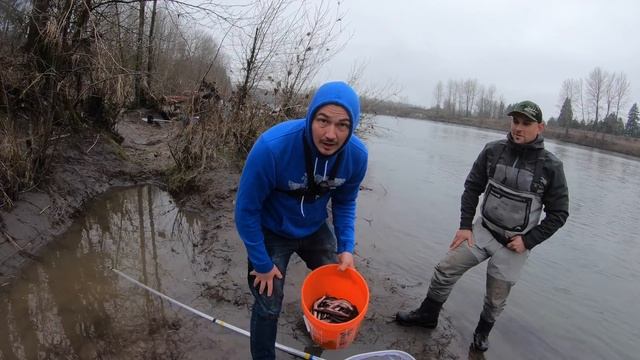 There were MILLIONS OF FISH - Dipnet Fishing Catch & Cook!!! смотреть онлайн