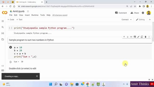 How To Share Google Colab Notebook On Github | Upload |  2022