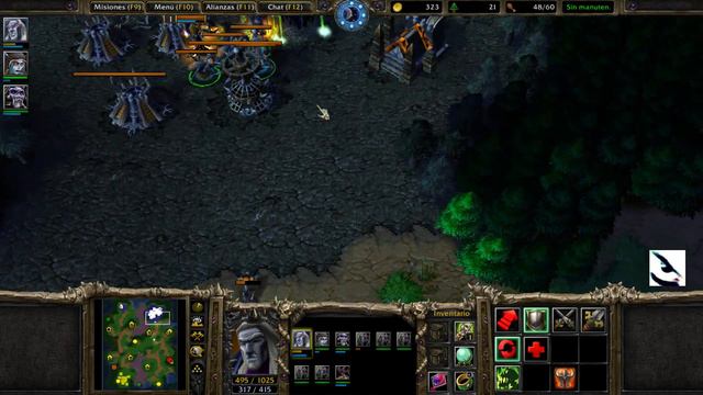 Warcraft 3 W3champions Multijugador Online IraSalvaje(UD) vs kennyg6050 (ORC) смотреть онлайн
