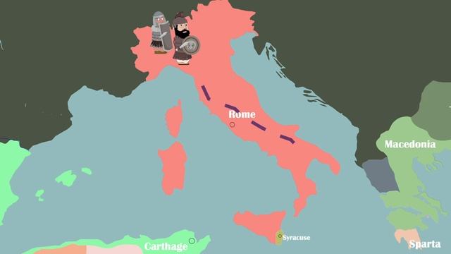 The Second and Third Punic Wars - Part #1 - Explained simply - KMS смотреть онлайн