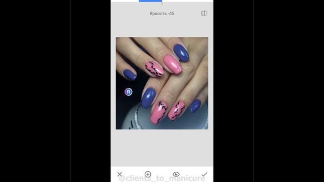 Обработка фото маникюра на смартфоне в Snapseed смотреть онлайн