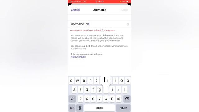 how to change an existing Telegram username with iPhone смотреть онлайн