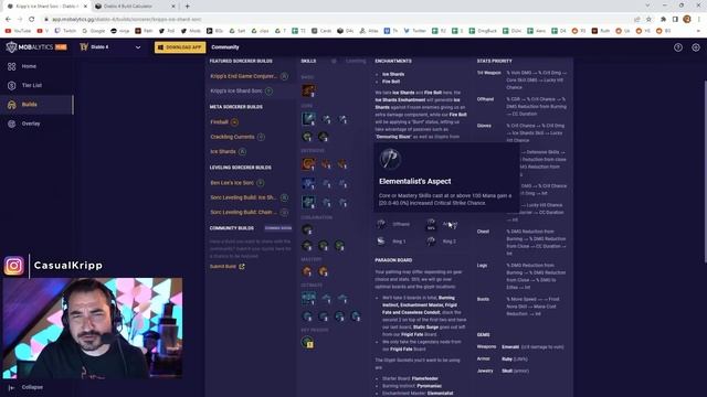 KRIPP'S ICE SHARDS SORC BUILD GUIDE - Diablo 4 смотреть онлайн
