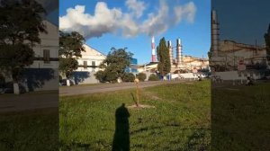 Немного поснимал сахарный завод со стороны  Ольховатка 2022.