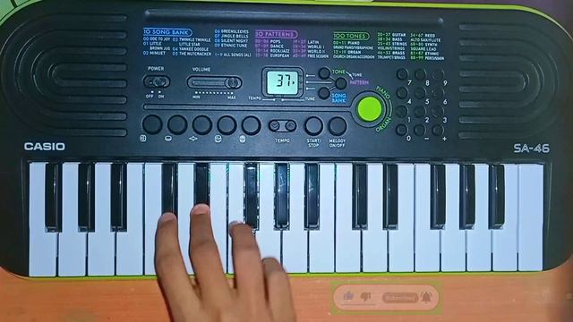Jai Ganesh Jai Ganesh Jai Ganesh Deva Aarti on keyboard (Casio sa 46) смотреть онлайн