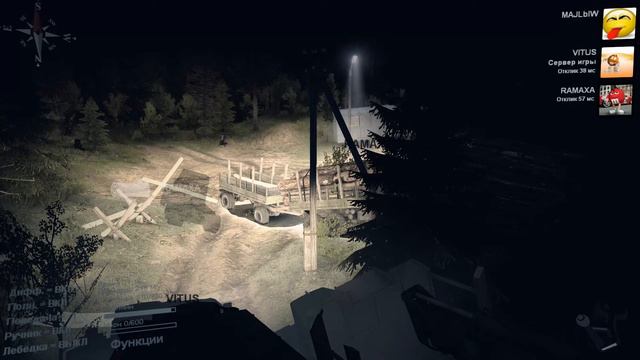 SpinTires - карта "Широкая река" пройдено #2 смотреть онлайн