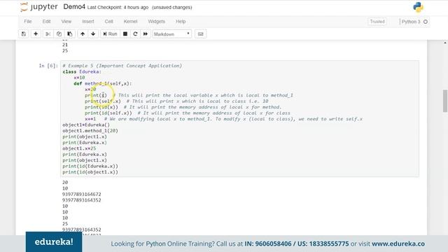 Python Constructors & Destructors | Python Basics | Python Training | Edureka Rewind смотреть онлайн