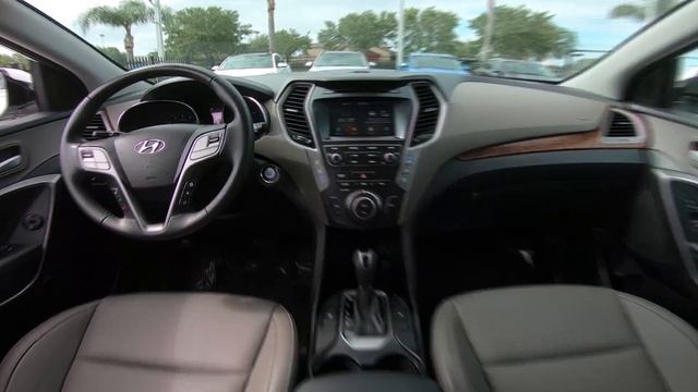 2017 Hyundai Santa Fe Limited Interior смотреть онлайн