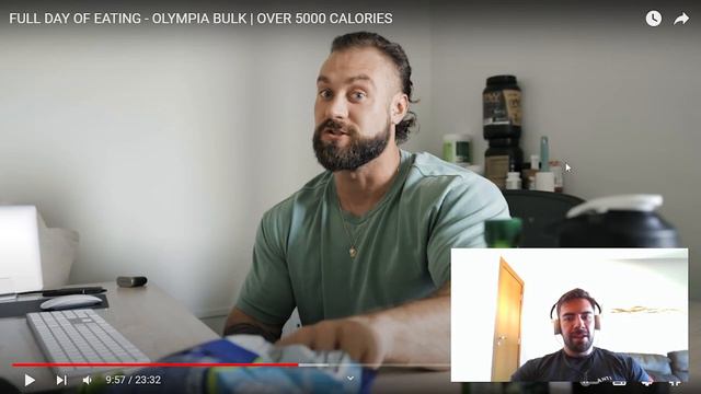 Dieta de BULKING do CBUM | 5.200kcal: Brunão Reage смотреть онлайн