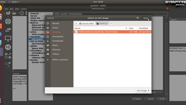 How to Install GNS3 VM on Ubuntu 18.04 | SYSNETTECH Solutions смотреть онлайн