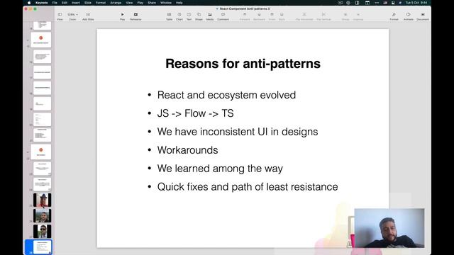 React Components Anti-patterns - By Radoslav Stankov смотреть онлайн