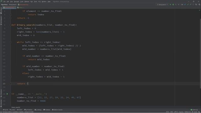 Binary Search - Data Structures & Algorithms Tutorial Python #13 смотреть онлайн