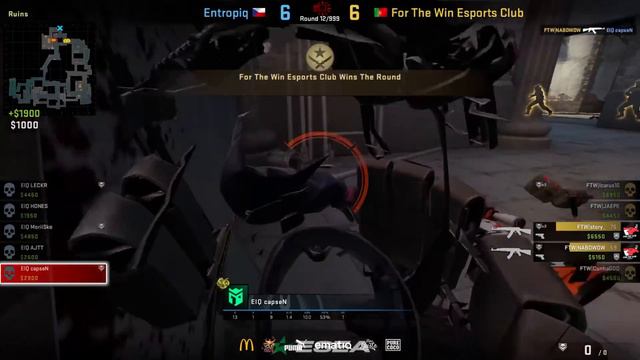 Capsen and His SSG | CS:GO ESEA vs FTW смотреть онлайн