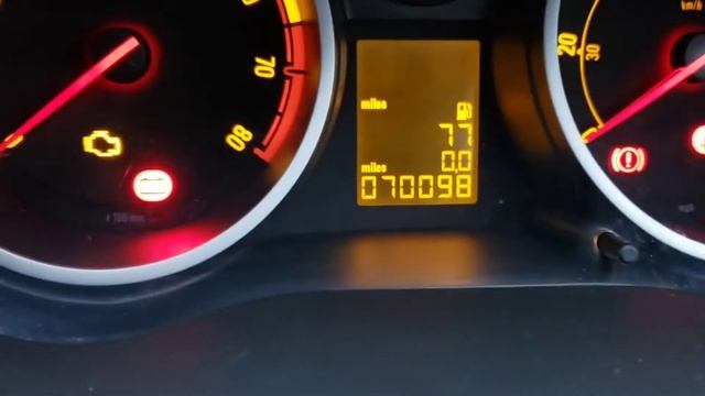 CORSA D INSP LIGHT RESET смотреть онлайн