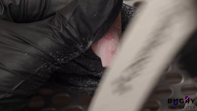 Transformation On Bitten Nails | How to Use Builder Gel | Russian E-File Manicure смотреть онлайн