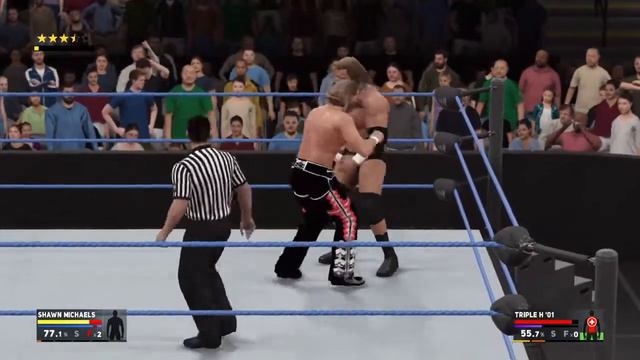 Shawn Michaels Vs Triple H  |WWE2K17 | Hamza Mirza