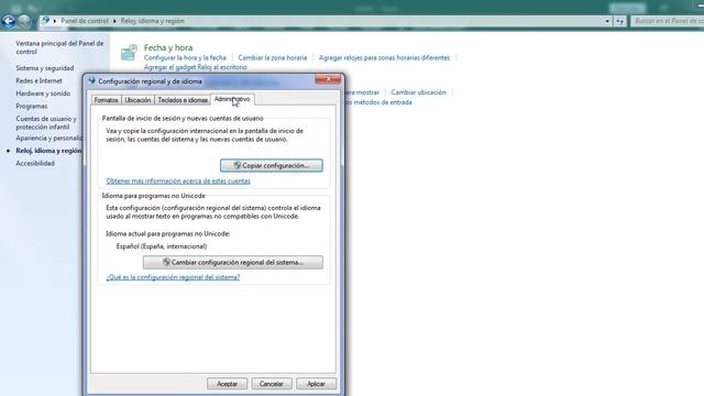 8.- Curso excel - Configuración Regional e Idioma Windows 7,error al poner punto decimal, #valor смотреть онлайн