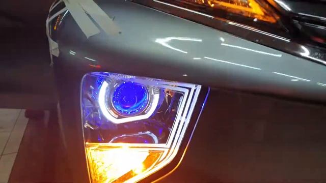 Mitsubishi xpander Auto1 HID Proji 3.0 FMC HCP 2years warranty + Drl graphir n lexus style + Fog Le смотреть онлайн