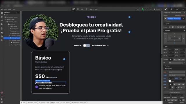 Curso de webflow: Creación de Cards en Webflow - Parte 2 смотреть онлайн