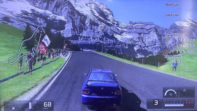 Gran Turismo 5 Prologue - Class B Event 3 1st Clearing(PS3 HD) смотреть онлайн