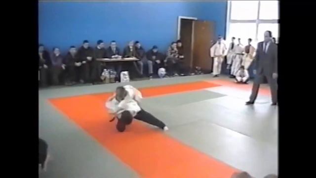 Гвоздев Александр-1 и 2 схватки.Вовк Антон-2 схватка-6.01.03 ,Донецк.Соревнования по дзюдо смотреть онлайн