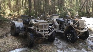Самодельные *квадроциклы* открытия сезона 2021г.