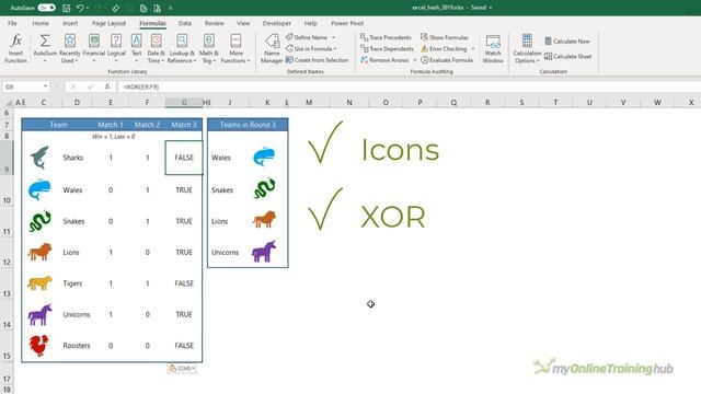 Excel Hash Competition 2019 – Dynamic Playoffs Table смотреть онлайн