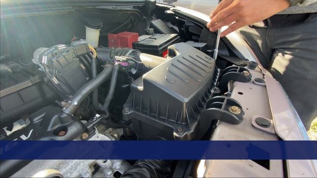 2013 Chevy Spark Engine Air Filter Replacement PA6277 смотреть онлайн