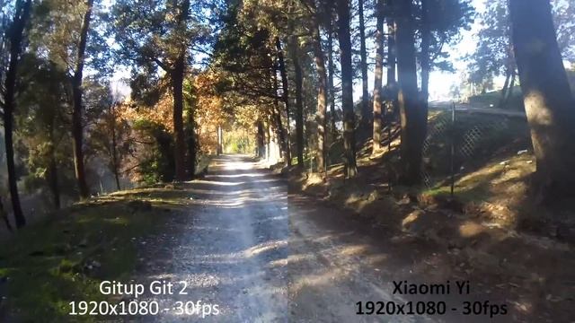 [Test] Gitup Git 2 vs Xiaomi Yi - FullHD 30fps - ActionCam Italia
