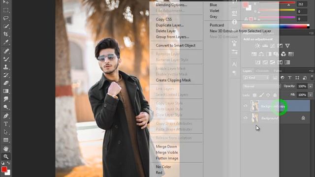 Moody Brown Color Tune In Photoshop | Mixer Brush Tool Setting | Free Camra Raw Presets смотреть онлайн