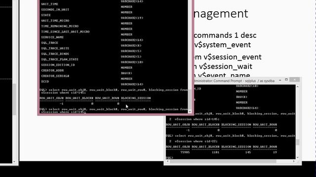 Oracle Sessions Monitoring and Tuning Fundamentals 3 of 4 смотреть онлайн