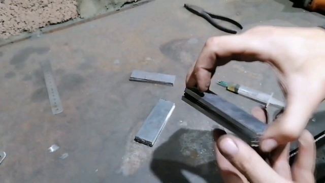 ДАМАССКАЯ СТАЛЬ С НИКЕЛЕМ, КОВКА В РУЧНУЮ. DAMASCUSSTEEL