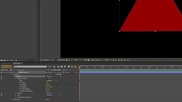 How to Make a Triangle in After Effects смотреть онлайн