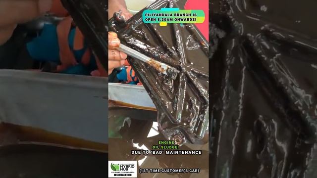 HybridHub - Avoid Engine Oil Sludge Like This!