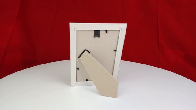 Фоторамка из пластика со стеклом Офис (281) белый 10x15 смотреть онлайн