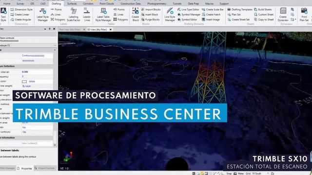 Trimble SX10 | Topografía e Infraestructura смотреть онлайн