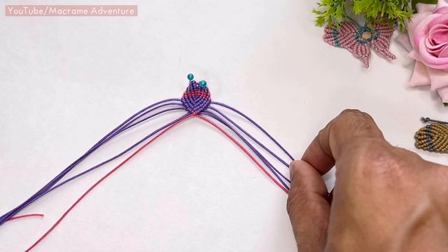 DIY Handmade macrame Butterflies ?, Macrame brooches butterflies смотреть онлайн